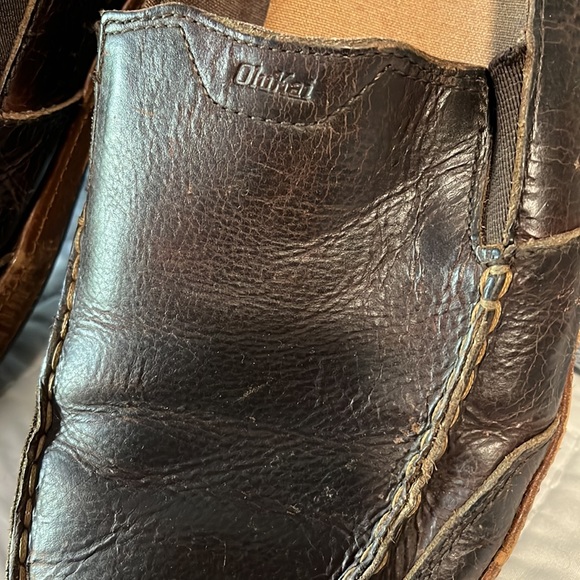 Men’s Olukai Leather Shoes sz 12 - Picture 2 of 6